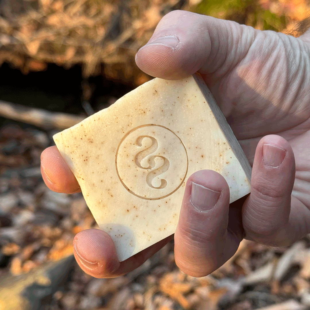 Savon exfoliant au café
